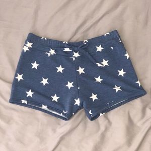 Stretchy soft star shorts